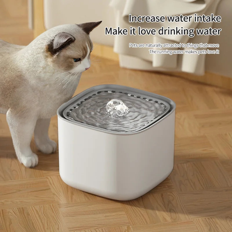 Cat Water Fountain Auto Filter 3L