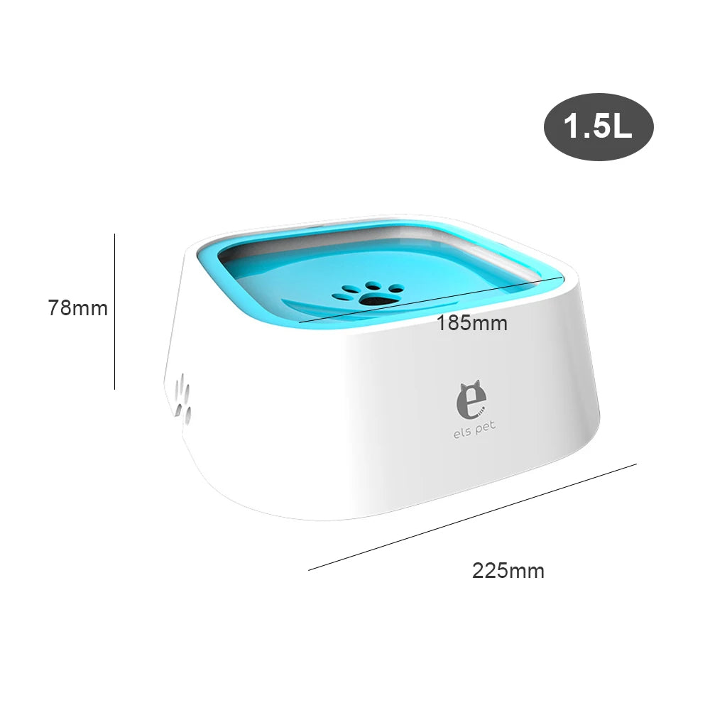 Water Bowl Anti-Spilling Dispenser 1.5L