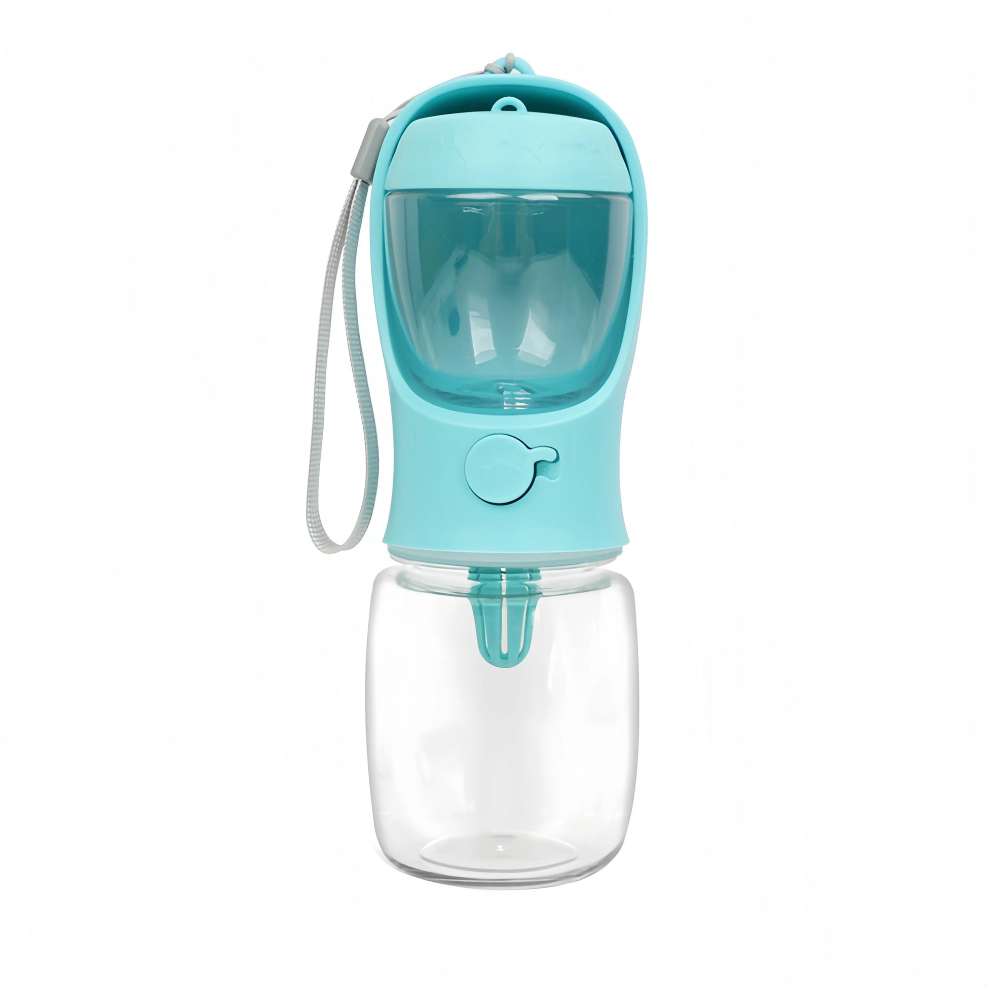 Portable Water Bottle with Food Container for cats and dogs