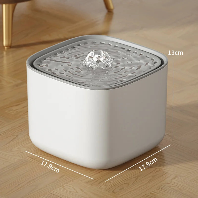 Cat Water Fountain Auto Filter 3L